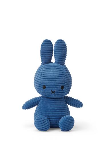 Miffy Sitting corduroy kobalt blue