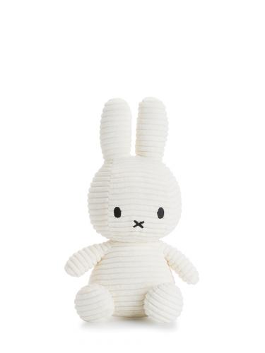 Miffy Sitting corduroy offwhite 23cm