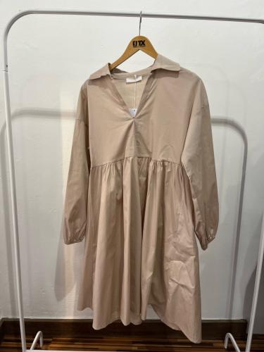 (w) Kleid Velvira beige