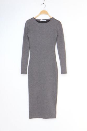 (w) Kleid 1082 heather grey