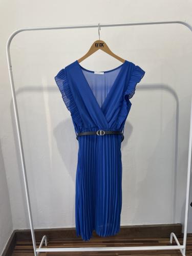 (w) Kleid Carry kurz royalblau