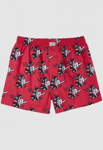 Boxershorts Lousy Livin Smash red