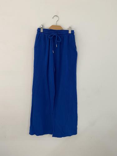 (w) Pant Ornella royal blue