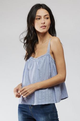 (w) Top Damsel bleu