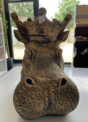 Dekokopf Nilpferd