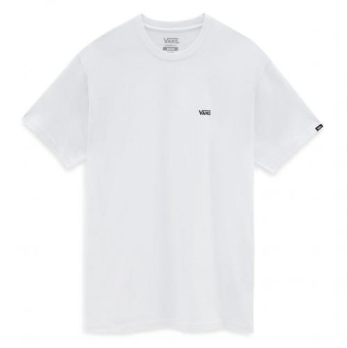 T-Shirt Vans Left Chest Logo white
