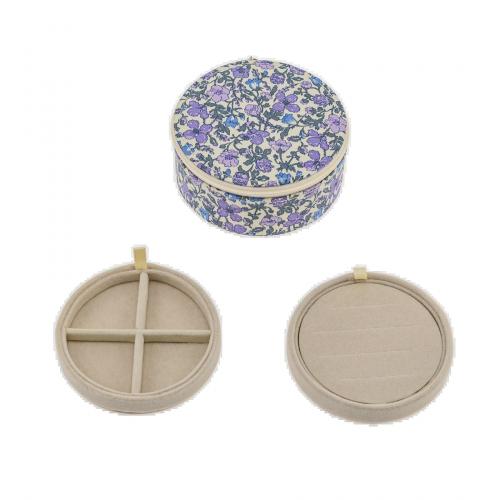 (w) Schmuckbox Liberty Round Meadow lavender