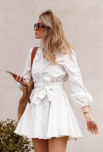 (w) Kleid 80960 blanc