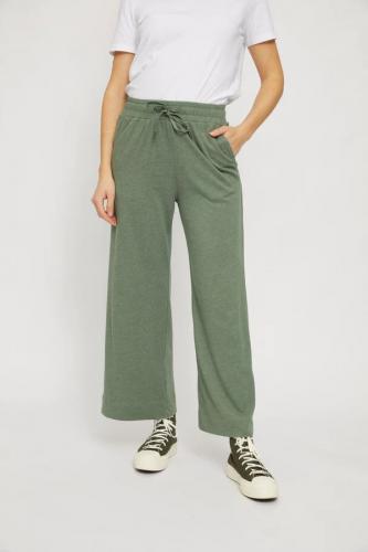 (w) Pant Mazine Chilly Long jade melange