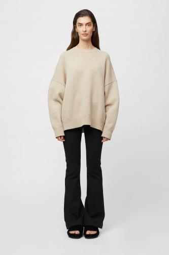 (w) Pullover FWSS Ash Oversized Jumper linen