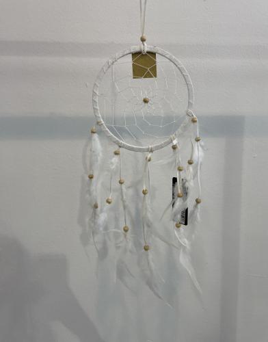 Dreamcatcher 17 cm wei