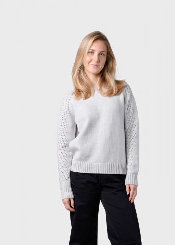 (w) Pullover Klitmller Dorte pastel grey