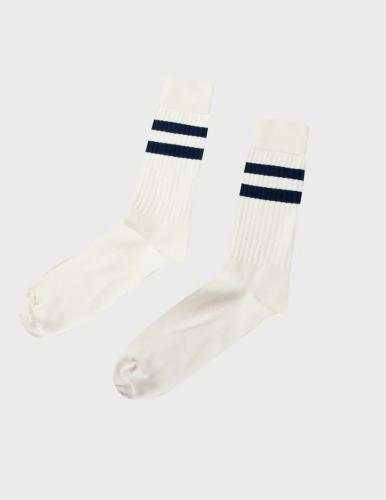 (w) Socken Klitmller Retro cotton cream navy