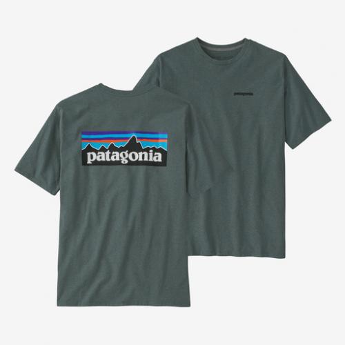 T-Shirt Patagonia P-6 Responsibilitee nouveau green