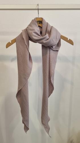 (w) Dreieckstuch Musselin Summer Taupe