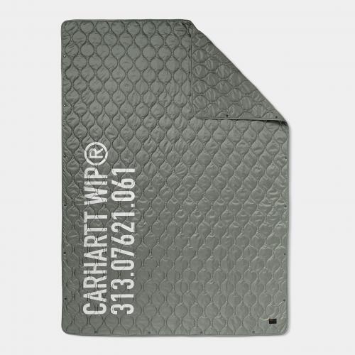 Decke Carhartt WIP Tour Quilted smoke green