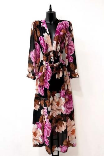 (w) Kleid Julietta Flors black