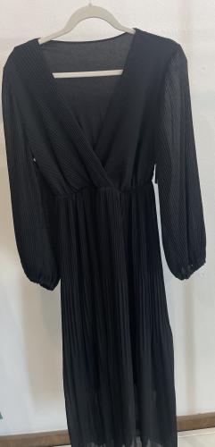 (w) Kleid Uni Lalisa schwarz 