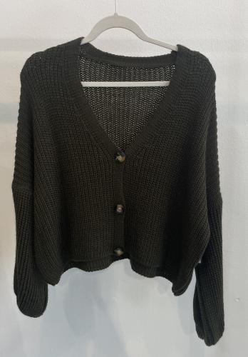  (w) Cardigan Maja olive