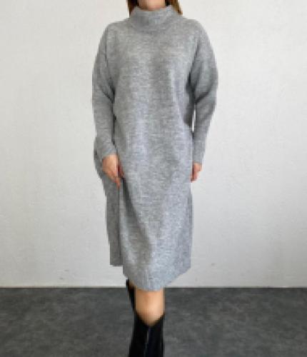 (w) Pulloverkleid ELI gris