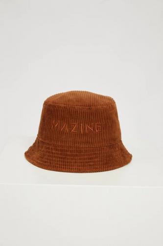 (w) Bucket Hat Mazine Ino simian brown