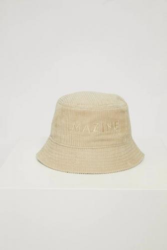 (w) Bucket Hat Mazine Ino eggshell