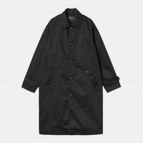 (w) Mantel Carhartt WIP Newhaven black rinsed