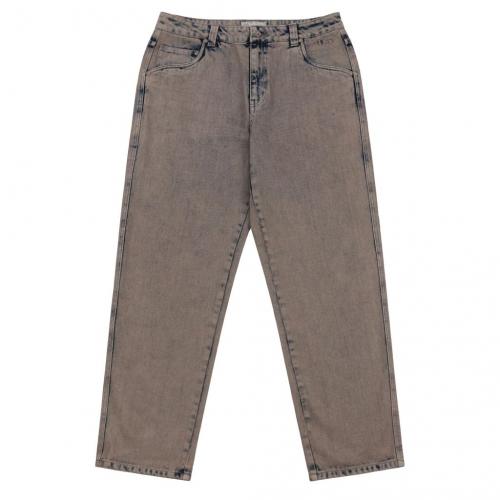Pant Dime Classic Relaxed overdyed taupe