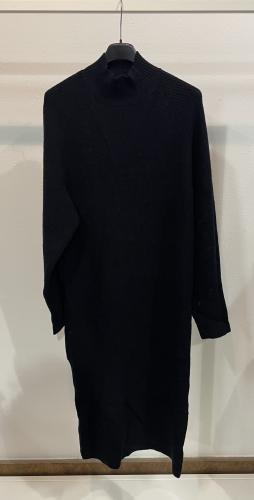 (w) Strickleid Zip 89209 schwarz