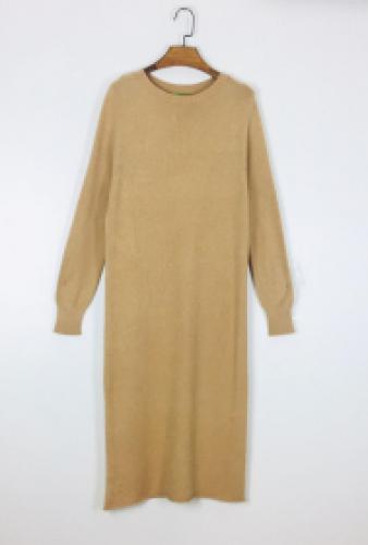 (w) Strickkleid 8683 beige