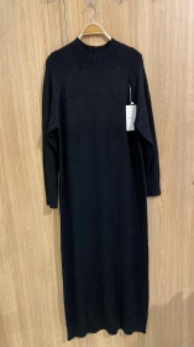 (w) Strickkleid M8510 schwarz