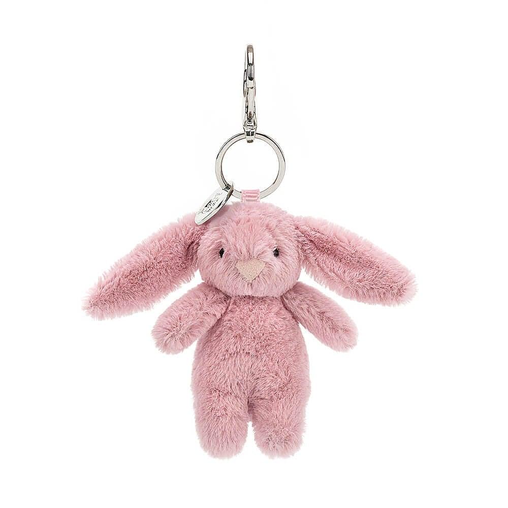 Bashful bunny tulip bag charm deals