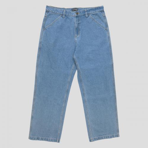 Pant Pass Port Workers Club Denim Jeans washed light indigo