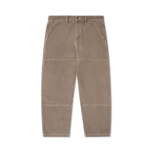 Pant Butter Goods Work Double Knee Pants washed brown