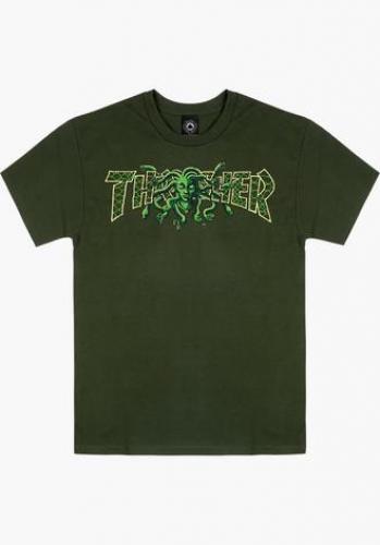 T-Shirt Thrasher Medusa forestgreen