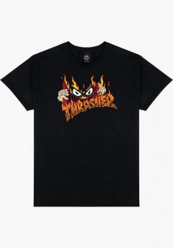 T-Shirt Thrasher Sucka Free By Neckface black