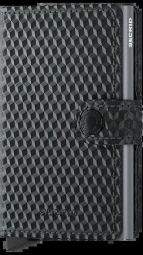 Geldbeutel Secrid Miniwallet Cubic black titanium