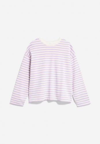 (w) Sweater Armedangels Frankaa Maarlen Stripe lavender 