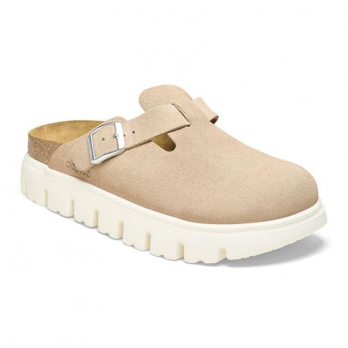 (w) Sandale Birkenstock Boston Chunky PAP warm Sand