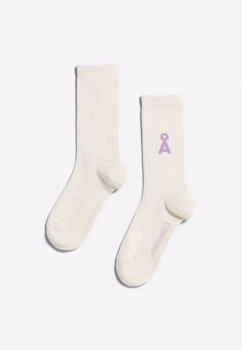 Socken Armedangels Saamus Bold oatmilk-lavender light
