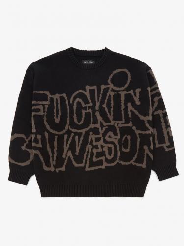 Sweater Fucking Awesome black/ grey
