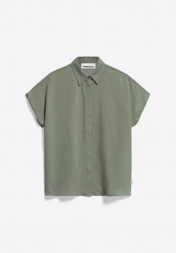 (w) Bluse Armedangels Larisaana grey green 