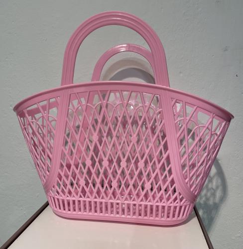 (w) Betty Basket bubblegum pink