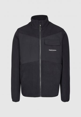 Jacke Cleptomanicx Fisher Fleece black