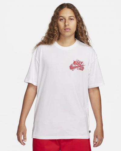 T-Shirt Nike SB Dragon white