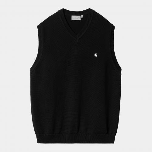 Sweater Carhartt WIP Madison Vest black