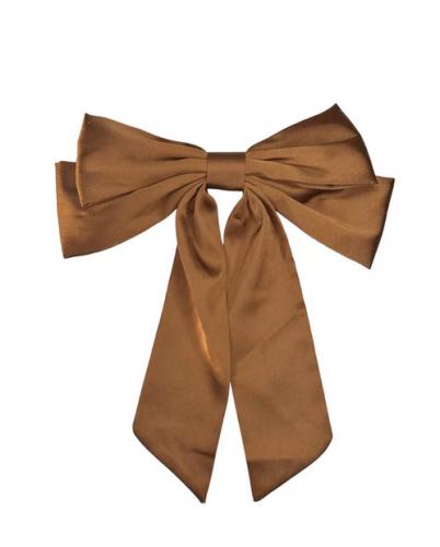 (w) Barette Pico Isabella Bow cognac