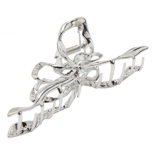 (w) Claw Pico Metallic bow silver