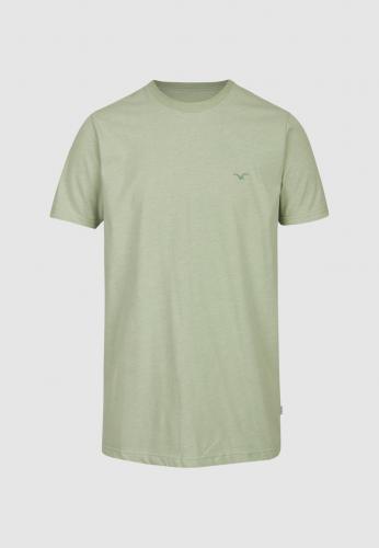 T-Shirt Cleptomanix Ligull Regular heather ice green