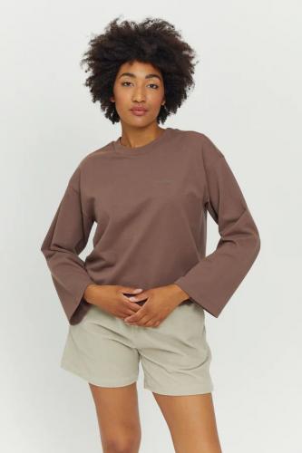 (w) Sweater Mazine Lasara deep taupe
